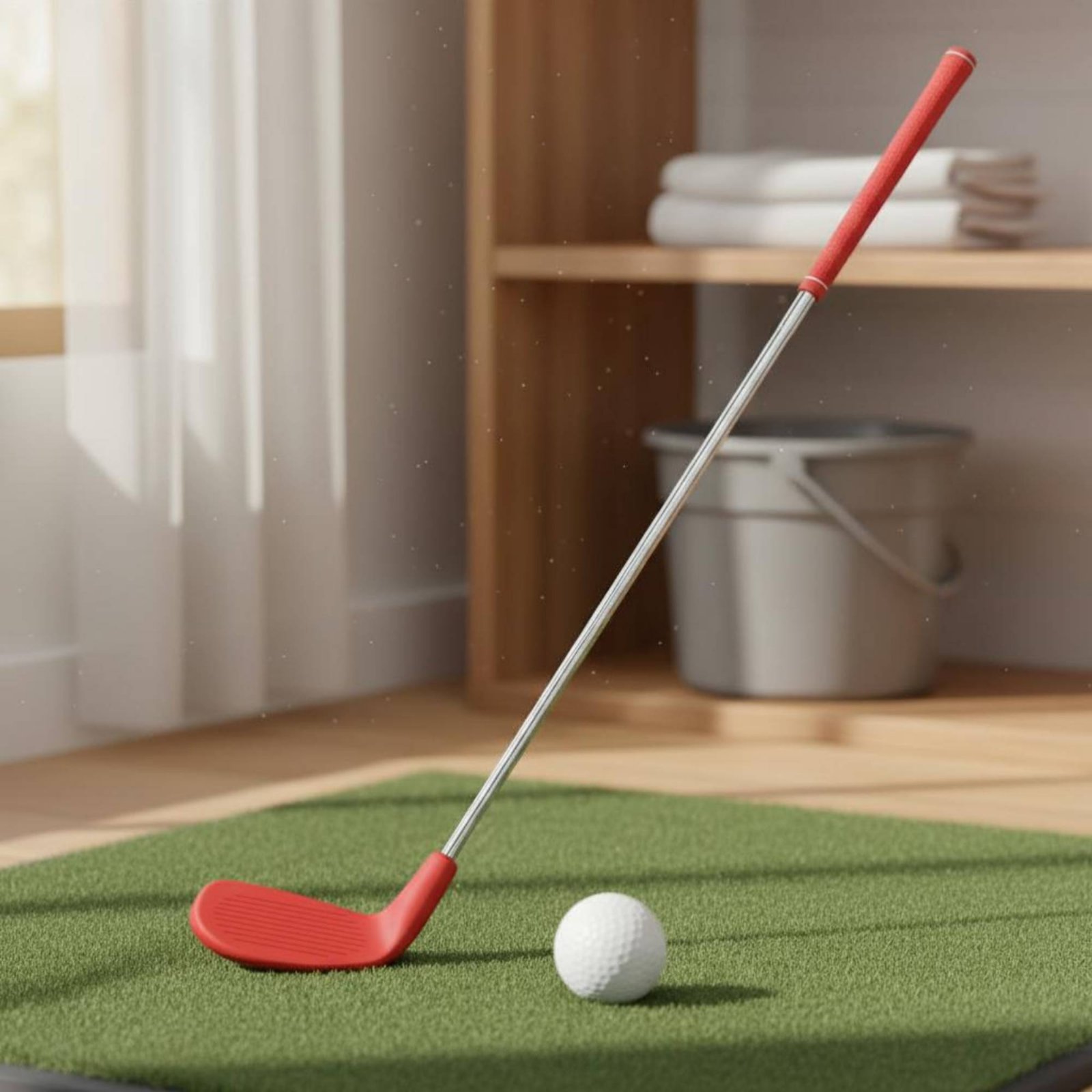 Golf Equipment For Beginners - Golftrainingclub Plastic oefengolfclub met kunststof kop