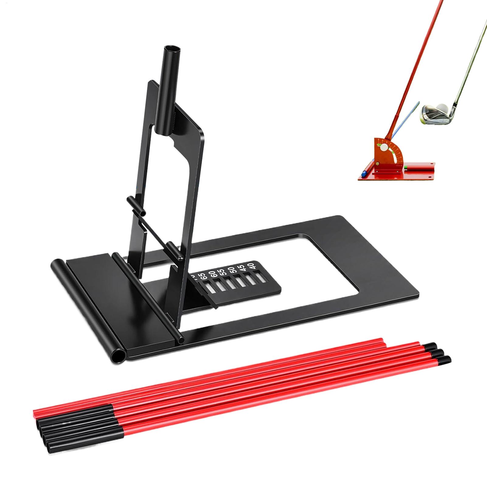 Golf Equipment For Beginners - Golf Path Trainer Verstelbare hoekuitlijning Oefenstokuitrusting