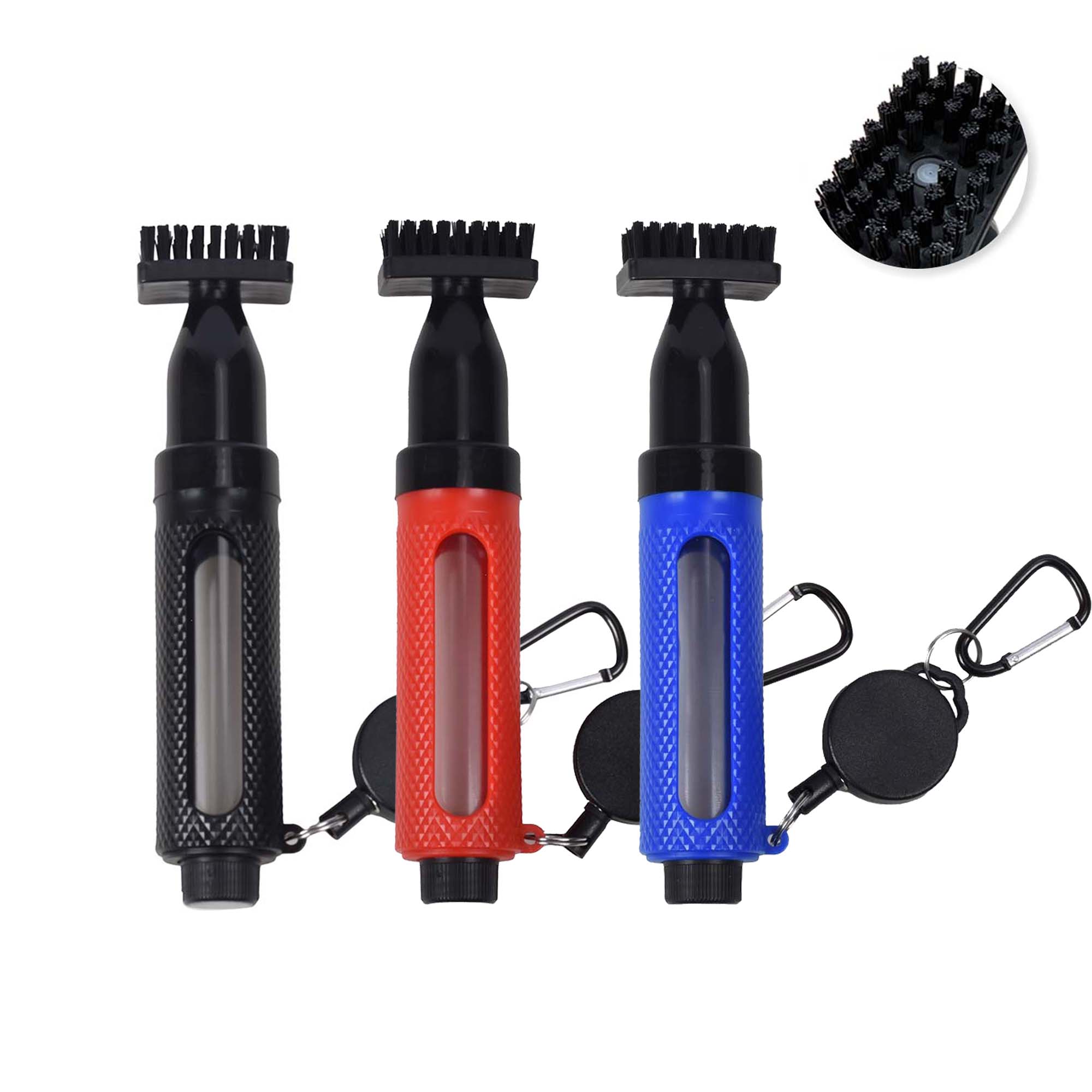 Golf Equipment Wholesale - Golfclub reinigingsborstel met haak Draagbare drukwater