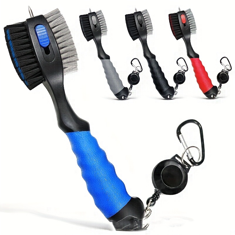 Golf Equipment Wholesale - Golfclub Reinigingsborstel Groefreiniger, Intrekbare Grote Hoofdborstel