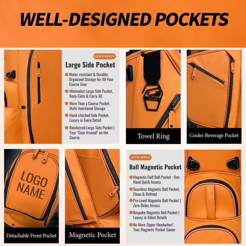 ASL GOLF Stand Bag Waterdicht  - Golf Equipment Logos recensie en prijs