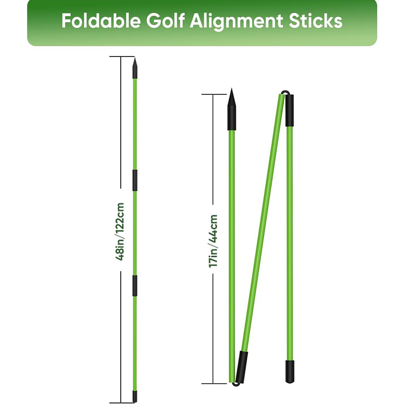 Golf Alignment Sticks systeem  - Golf Equipment Logos recensie en prijs