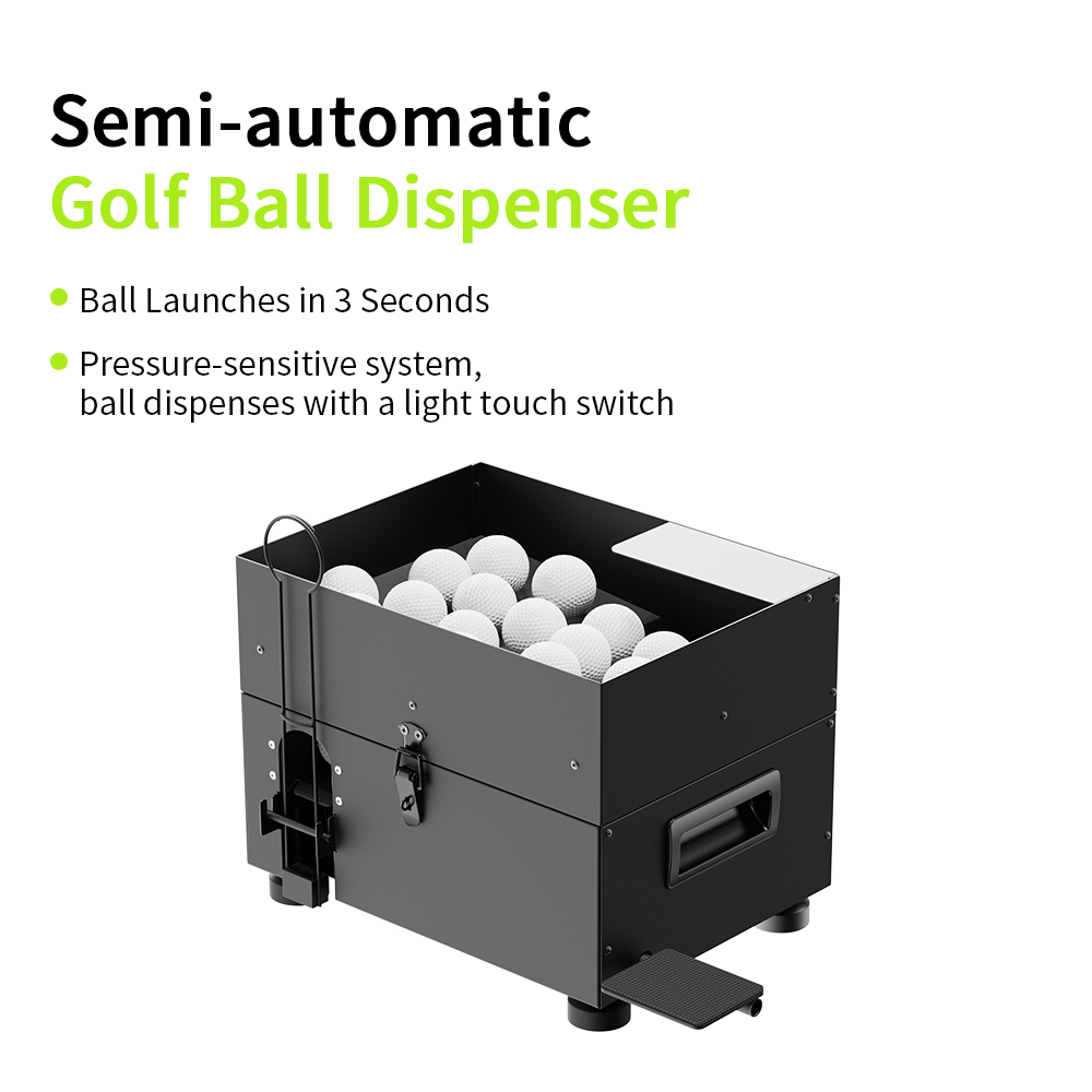 IJzeren golftee-machine, semi- - Golf Equipment Logos recensie en prijs