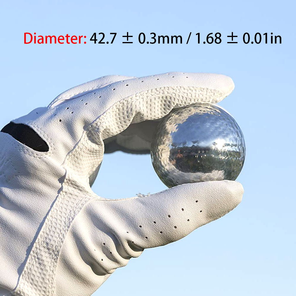 1Pcs Dia 42.7Mm Metallic Plate - Golf Ball Premium recensie en prijs