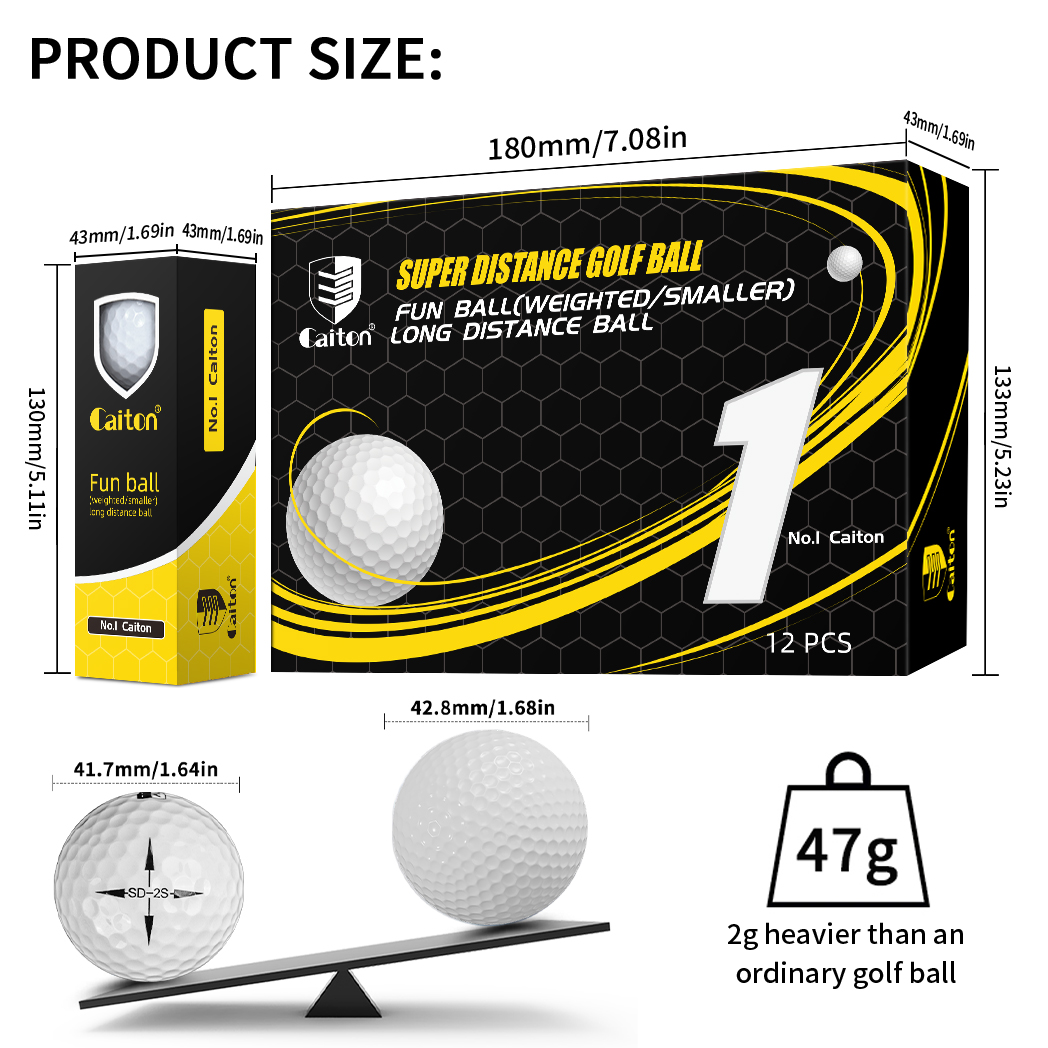 Caiton Ultimate Golfballen 12/ - Golf Ball Premium recensie en prijs