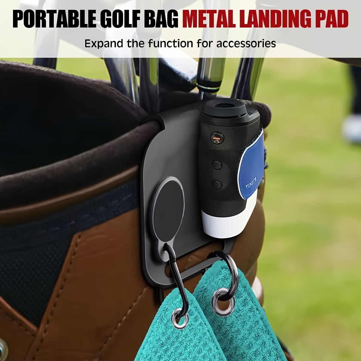 Magnetische golftas landingsbl - Golf Equipment Holder recensie en prijs