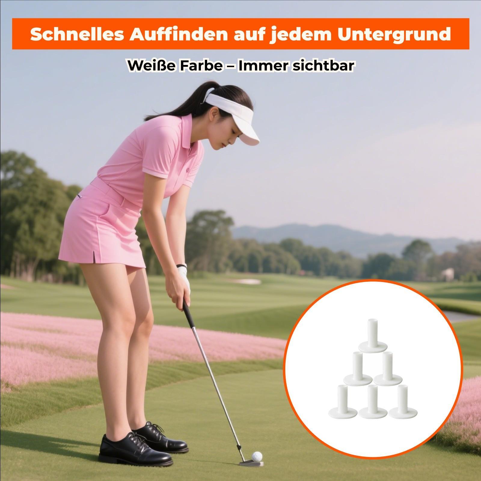 Premium rubberen golftees, ver - Golf Ball Premium recensie en prijs