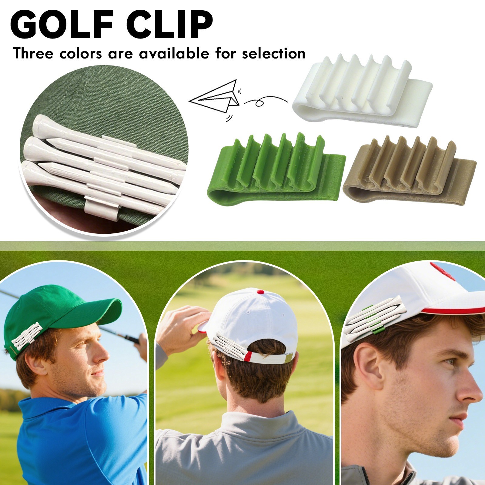 Hoedclip Golfstoelhouder Past  - Golf Equipment Holder recensie en prijs